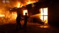 Warehouses catch fire, houses damaged in Kyiv due to russian attack, two people injured