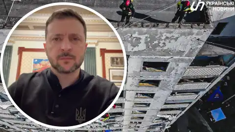 "Надо быть откровенной сволочью", – Зеленский о ракетной атаке по Харькову в Страстную пятницу