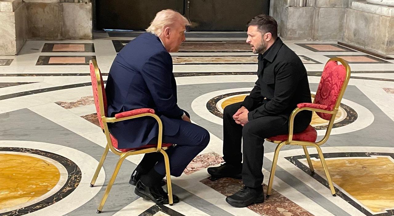 Дональд Трамп і Володимир Зеленський. Фото: x.com/andrii_sybiha.