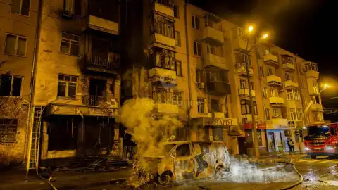 Последствия атаки БПЛА на Харьков. Фото: t.me/place_kharkiv.