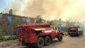 Forest fire in Kharkiv Region engulfs residential buildings. Rescuers show photos