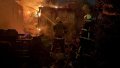 Kyiv attacked by russian drones at night. Fires break out in capital, 11 people injured