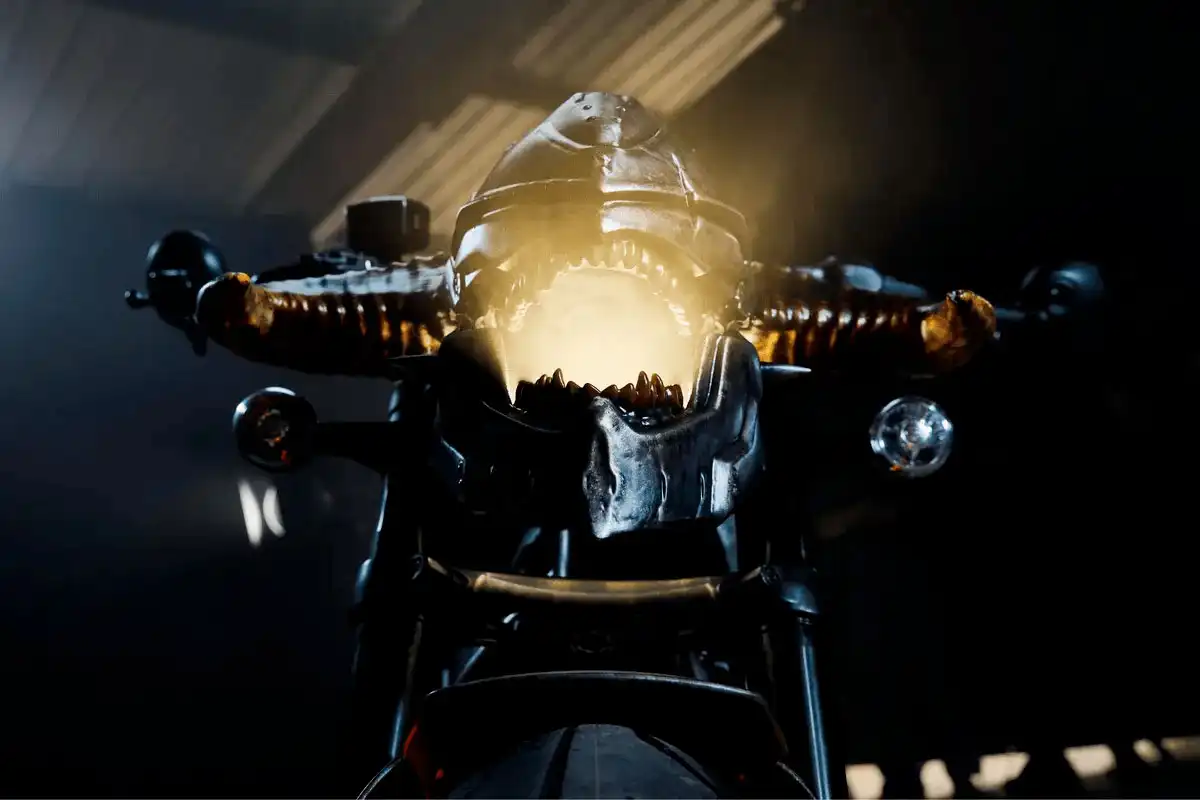 Harley-Davidson у стилі гри DOOM: The Dark Ages. Фото: Bethesda