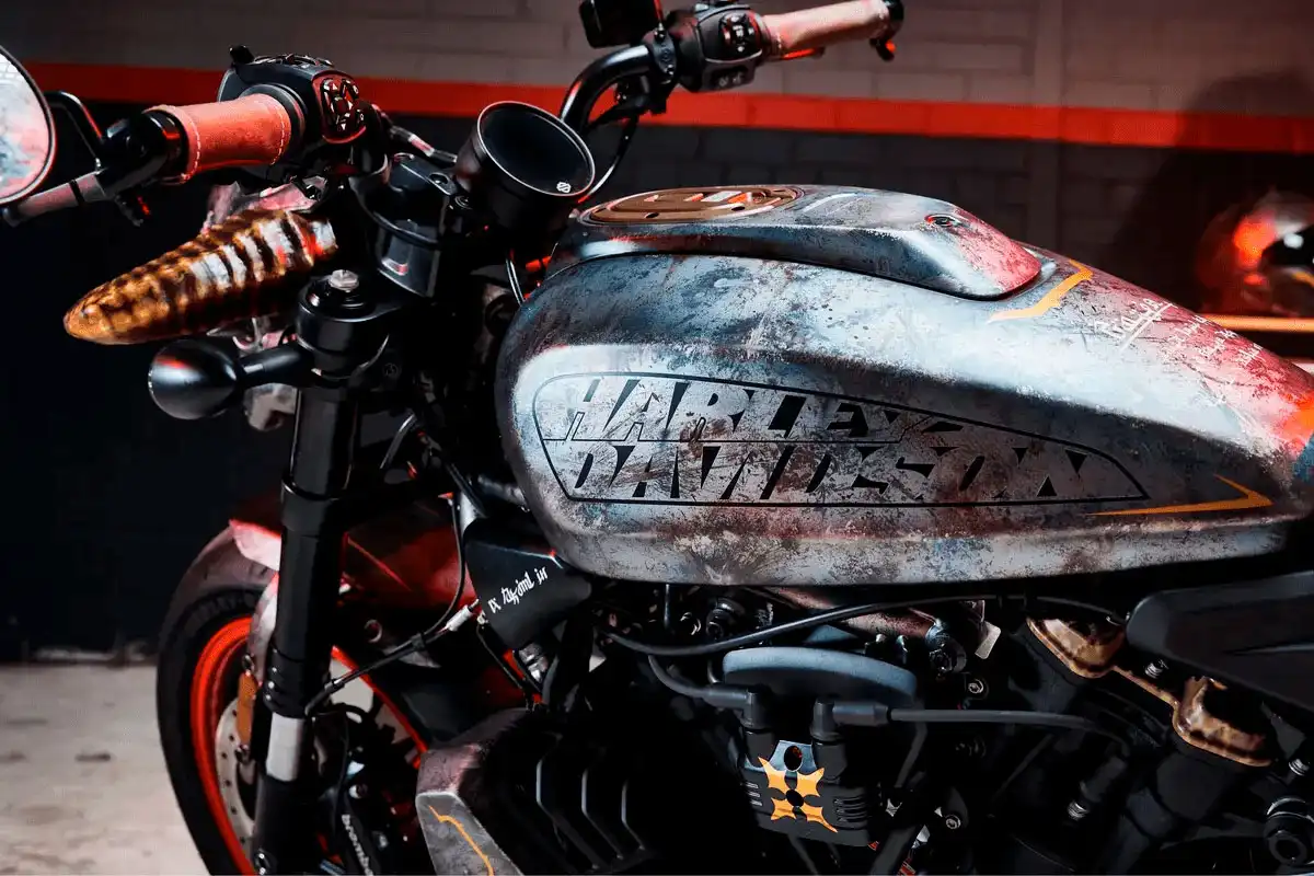 Harley-Davidson у стилі гри DOOM: The Dark Ages. Фото: Bethesda