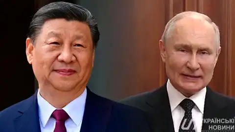 Сі Цзіньпін і Володимир Путін. Колаж: УН