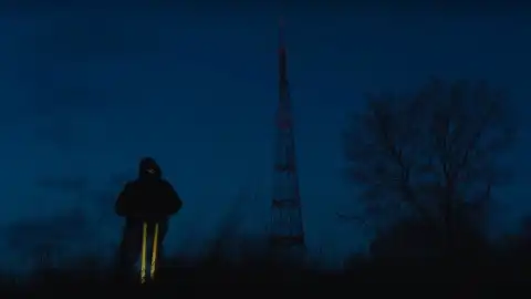 Кадр из фильма "Ворон-Мститель". Скриншот видео