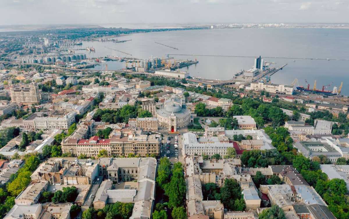 Історичний центр портового міста Одеса. Фото: Велика українська енциклопедія
