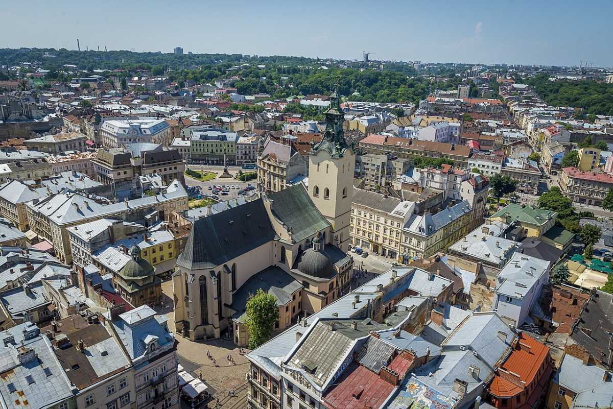 Історичний центр Львова. Фото: Вікі