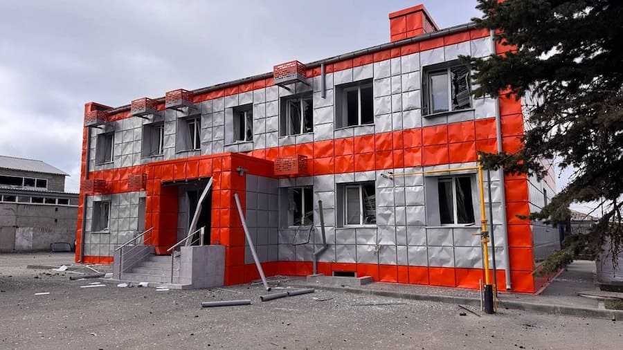 Наслідки атаки БПЛА по окупованому Луганську. Фото: t.me/government_lnr.