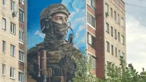 Фрагмент мурала