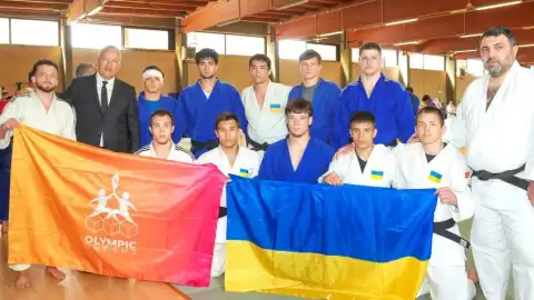 Cadets and juniors of the Ukrainian national team train with the best Italian judokas