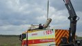 Sappers blow up russian Kh-101 cruise missile in field in Kyiv Region. Video