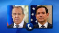 Sergey Lavrov had a telephone conversation with Marco Rubio. Collage: RUSSIAN FOREIGN MINISTRY