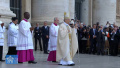 Pope Leo XIV holding inaugural mass today