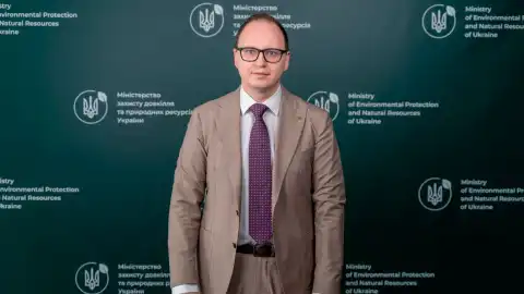 Егор Перелыгин. Фото: Министерство защиты окружающей среды и природных ресурсов Украины