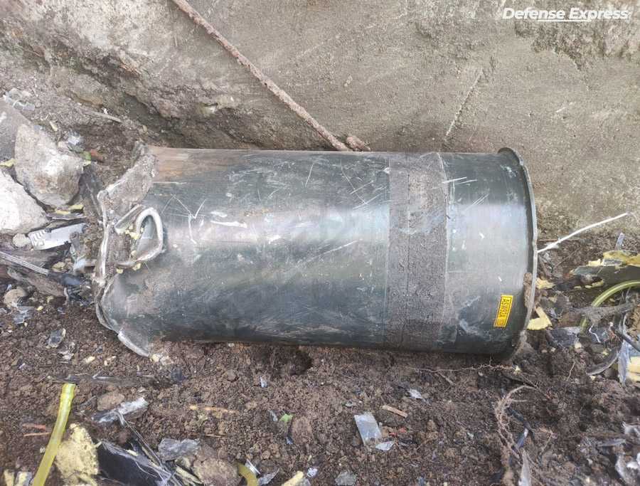 The new warhead of the Shaheds, which the russian federation receives from Iran. Photo: Defense Express 