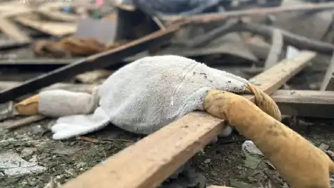РФ ночью атаковала Житомирскую область. Фото: ГосЧС