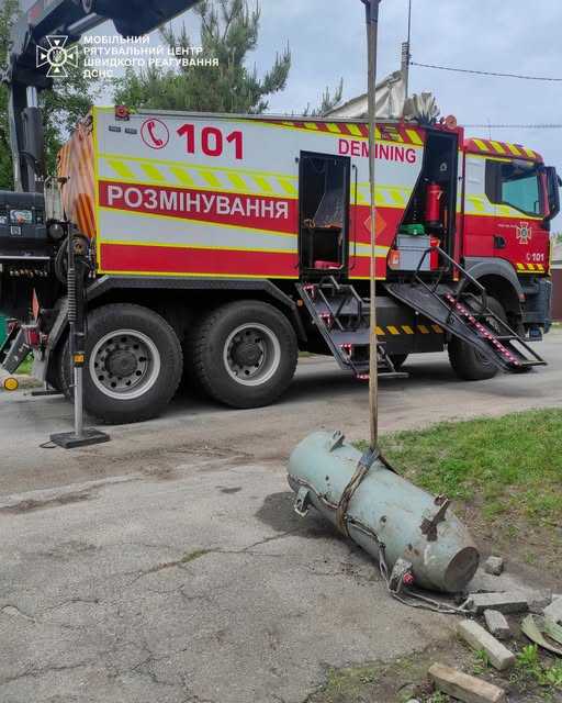 Знешкодження ракети. Фото: facebook.com/mrcshrdsnsukraine