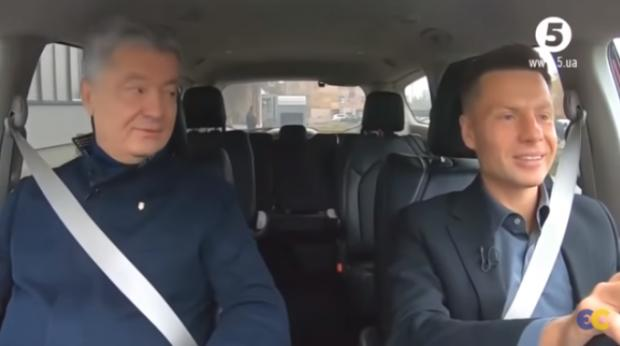 Петро Порошенко та Олексій Гончаренко. Фото: 5 канал
