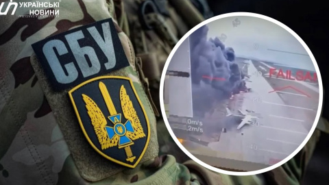 СБУ вдарили по авіації РФ. 01.06.25. Колаж: УН
