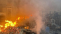Russia strikes enterprise in Chernihiv Region, causing large-scale fire