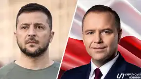 Володимир Зеленський, Кароль Навроцький. Колаж: УН