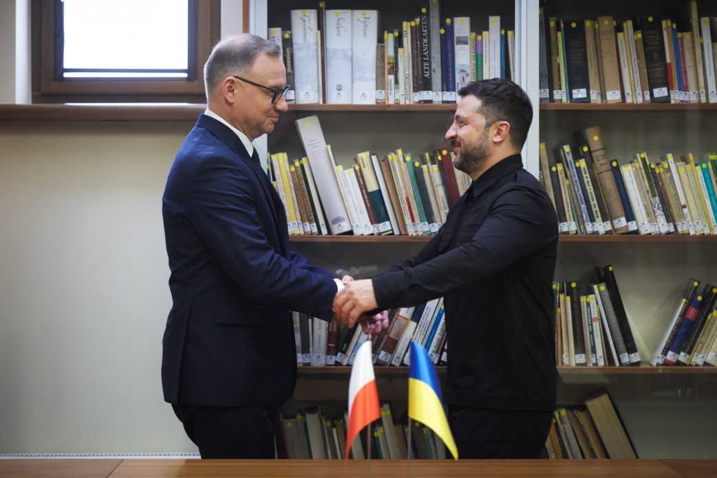 Andrzej Duda and Volodymyr Zelenskyy. Photo: President's Office