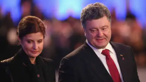 Марина Порошенко и Петр Порошенко