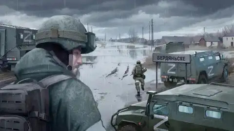 Постер российской пропагандистской игры Squad 22: ZOV