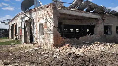 Последствия обстрелов россиян. Фото: Институт аграрной экономики
