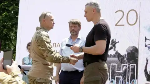 Кличко підтримав ветеранів під час заходу "Сильні разом" і вручив нагороди