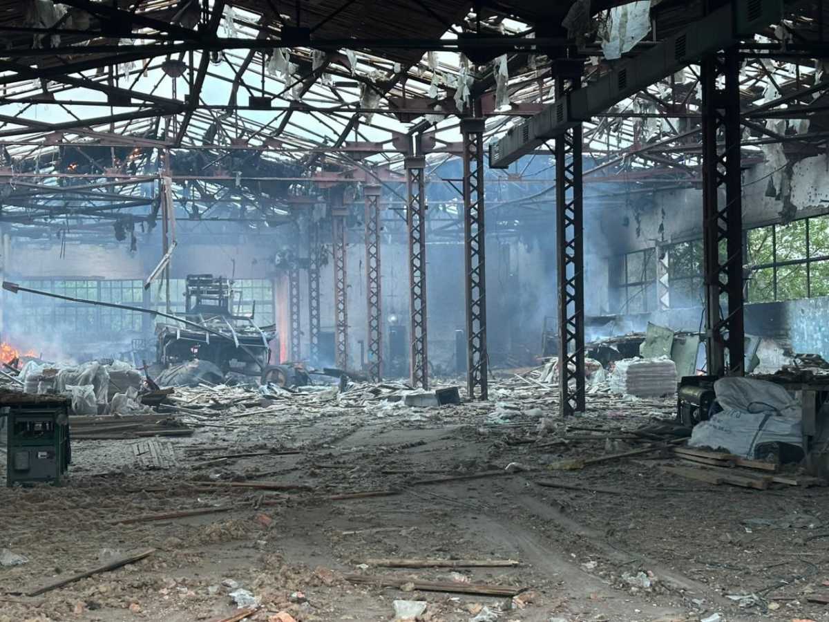 The enemy attacked the Odesa Region on the night of June 12. Photo: Izmail district state administration