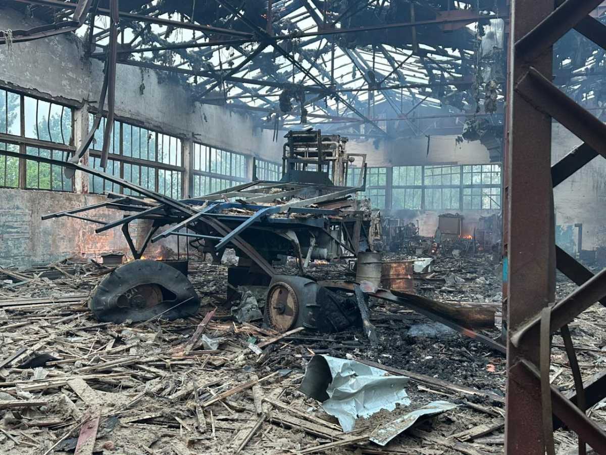 The enemy attacked the Odesa Region on the night of June 12. Photo: Izmail district state administration