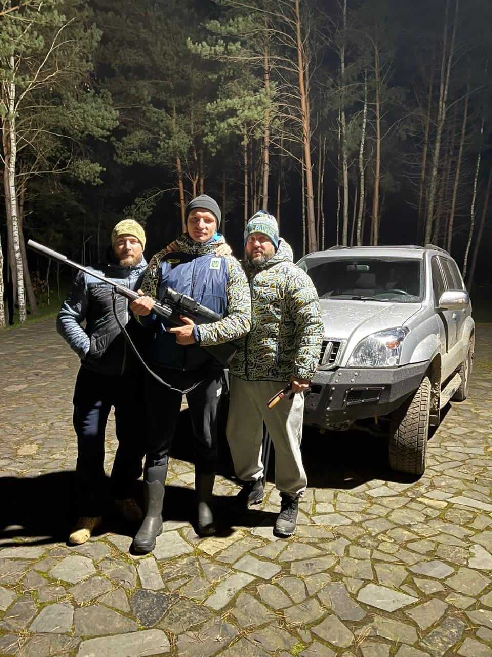 (Зліва на право) Глазман Денис, Власюк Богдан та Надєйко Микола