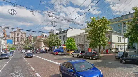 Улица Богдана Хмельницкого в Киеве. Фото: hmarochos.kiev.ua