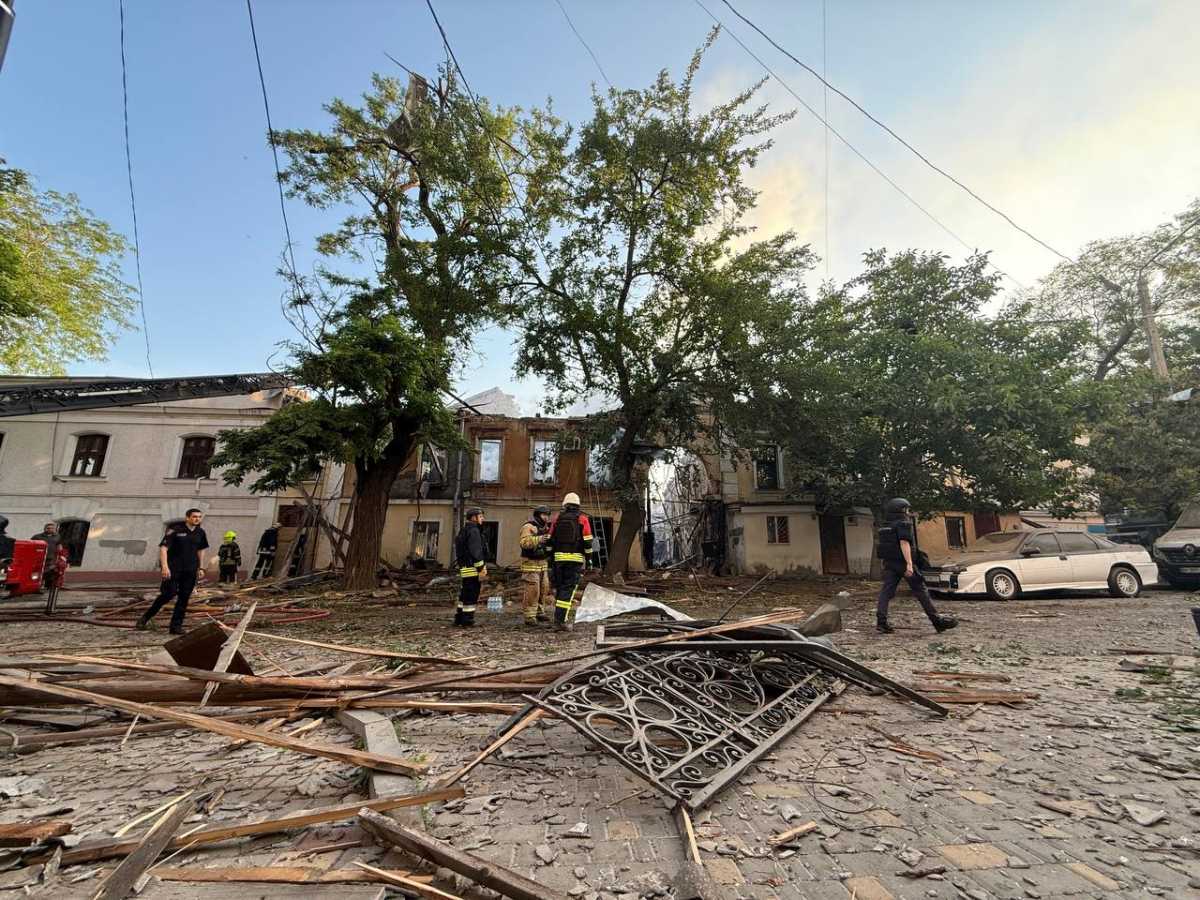 Росіяни в ніч на 17 червня атакували Одесу. Фото: Одеська ОВА