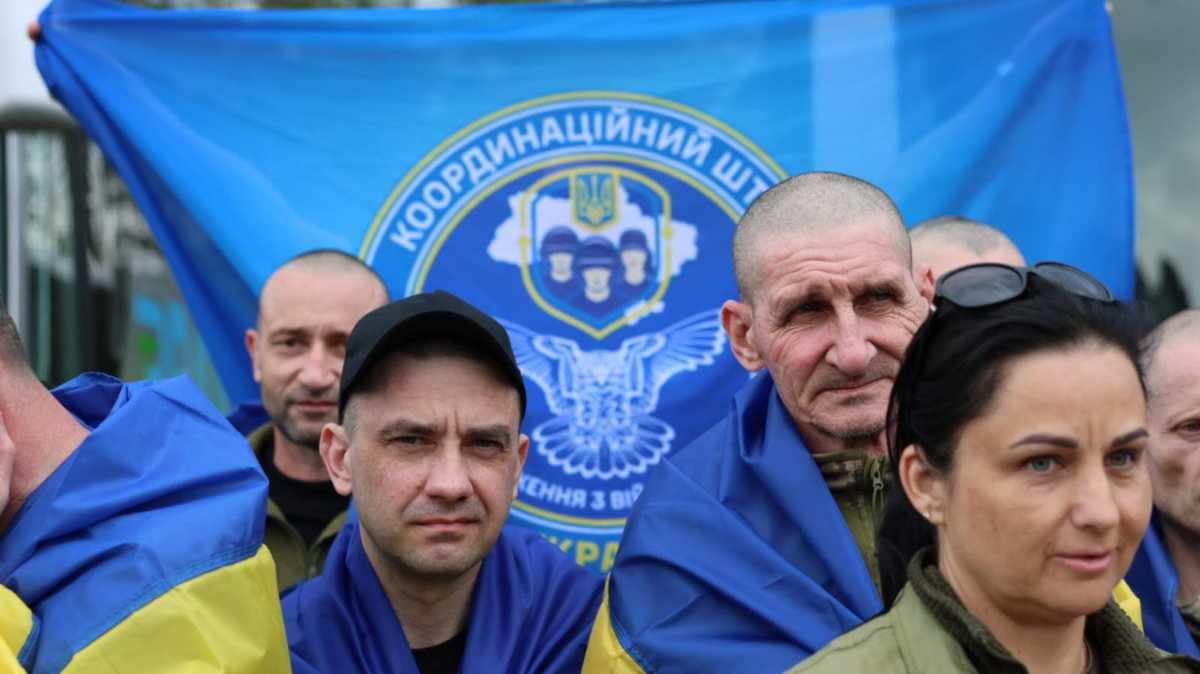 Обмін полоненими 19 червня. Фото: Telegram/Координаційний штаб з питань поводження з військовополоненими