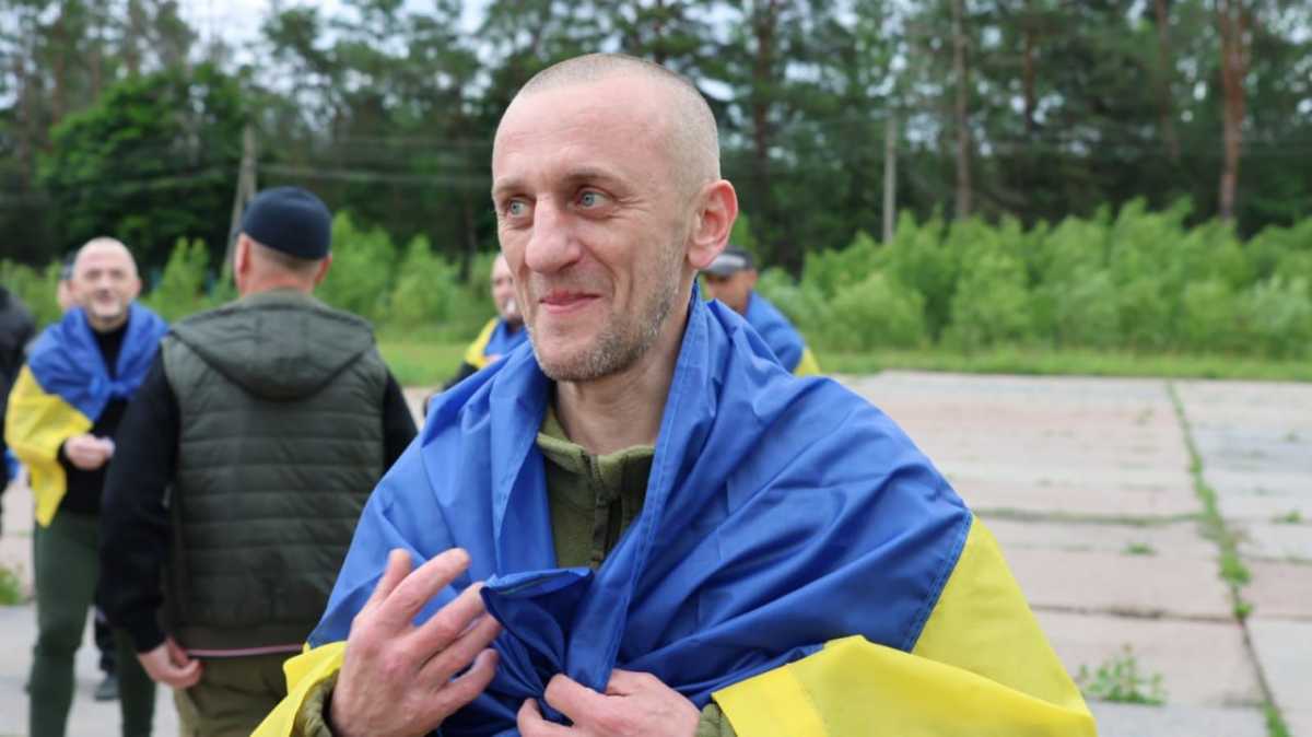 Prisoner exchange on June 20. Photo: Telegram/Zelenskiy/Official