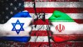 Israel, Iran and the USA. Collage: Khvylia