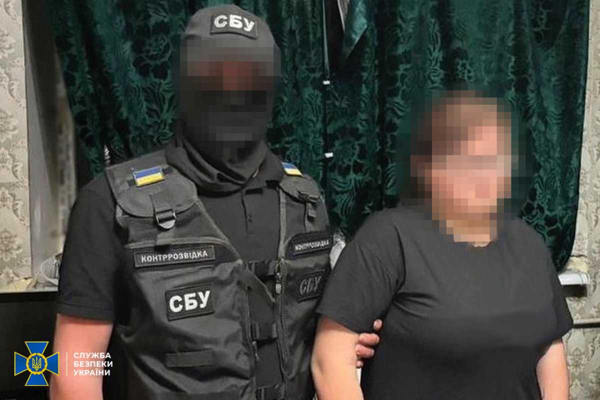 Затримана 19-річна харків'янка. Фото: Фото: СБУ