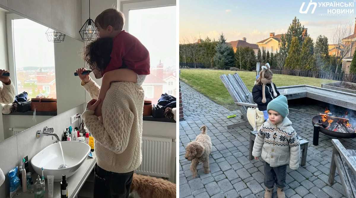 Дантес з дітьми. Колаж: УН