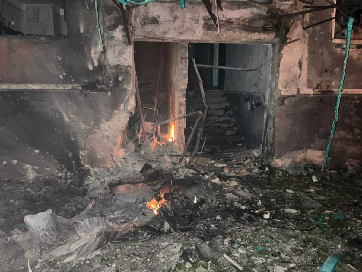 РФ атакувала Білозерське у Донецькій області. Фото: Донецька обласна прокуратура