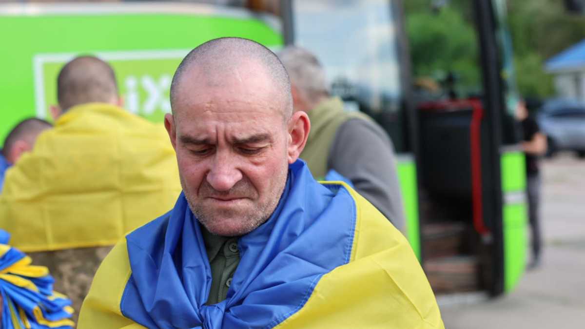 Обмін полоненими 26 червня. Фото: facebook/Zelenskiy.official