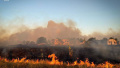 Fires raging in Mykolaiv Region, due to strong winds, fire reached people's homes - SESU
