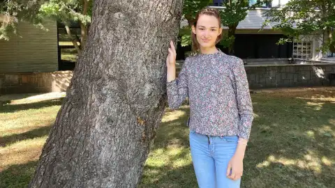 17-річна Ганна Кайро, яка спростувала гіпотезу Мізохата-Такеучі. Фото: Агата А. Тімон