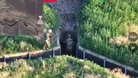 ДРГ врага зашла в Дачное на Днепропетровщине, но ее уничтожили. Скриншот видео: росСМИ