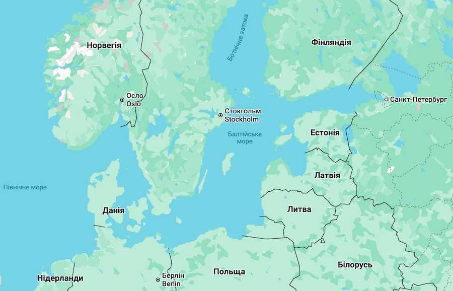 Photo: screenshot of the Google Maps map.