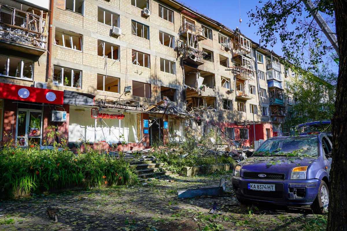 Київ сьогодні. Фото: Telegram/Тимур Ткаченко