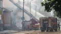 Media show photos of destruction at site of occupiers' strike on territorial recruitment center