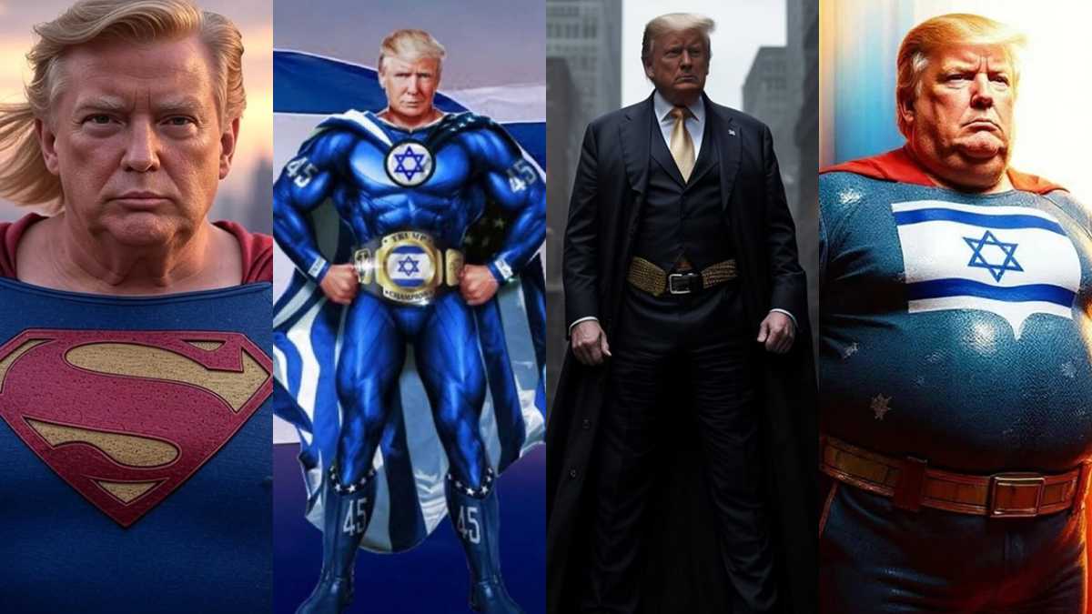 Користувачі Х згенерували фото Трампа у вигляді супергероя